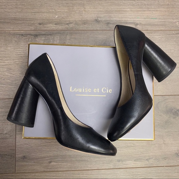 Louise et Cie Shoes - Louise Et Cie | Lo Jayant Pumps In Black Leather 7